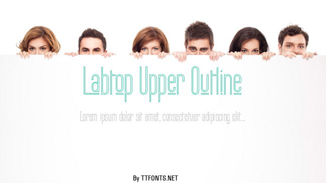 Labtop Upper Outline example
